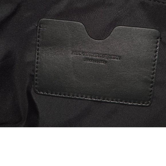 Alexander McQueen Large Leather Backpack Tote Bag main image 6